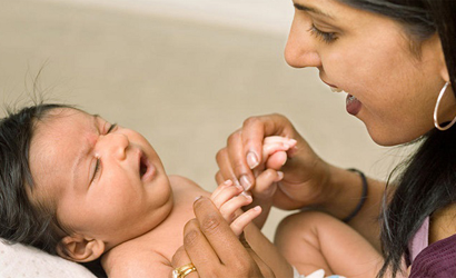 Caregiver with Baby